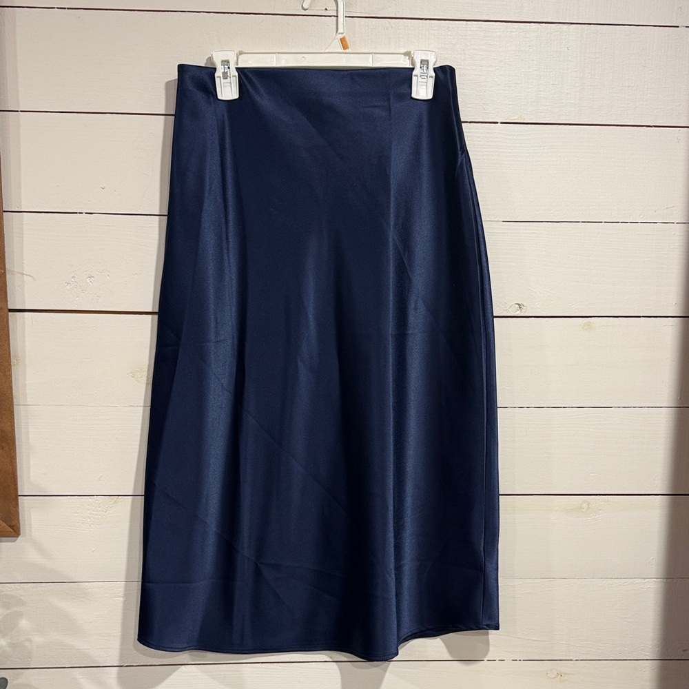LuLaRoe Classic Navy Midi Skirt